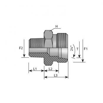  4AG21 3/8 CO NU HORS STD 