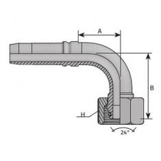  HA19ETAFO25 90� VITI 
