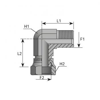  TBSP3/4 X MBSP3/4 90� 