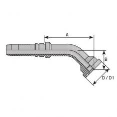  HA19BR3/4 S3 45� VITI DN38.1 