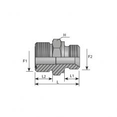  MORS1 7/16 X MBSP3/4 -PJ 