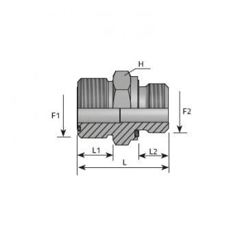  MORS13/16 X MCYL1/4 JE 