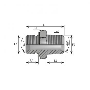  MBSP1/8 X MNPT1/8 -PJ 
