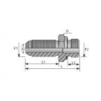  MJ1 5/16 X MCYL1 1/4 +JE H72mm 