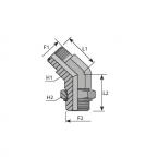  MORS1 3/16 X MCYL1 45� OR+BAE 